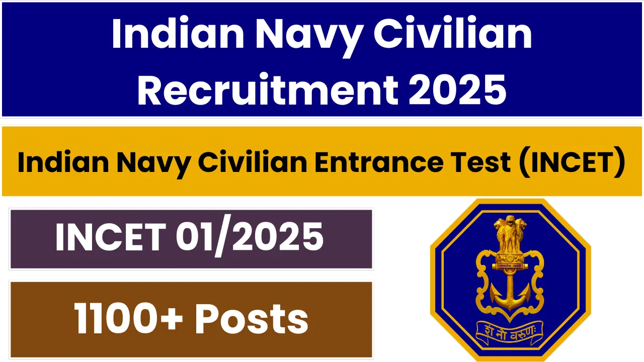 Indian Navy Civilian Recruitment 2025