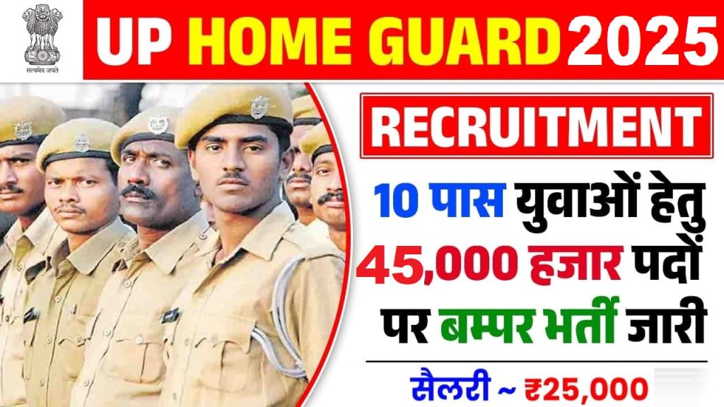 UP Home Guard Recruitment 2025