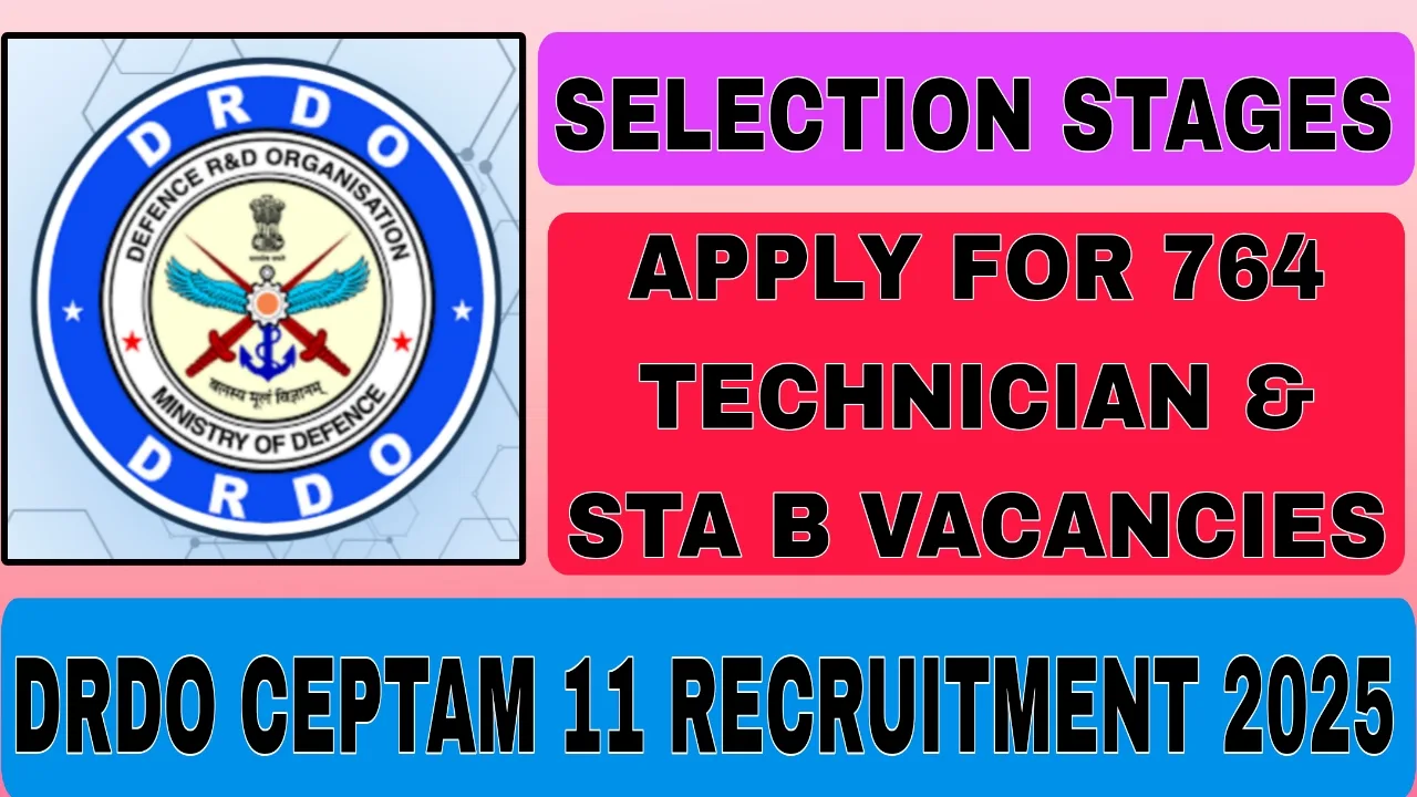 DRDO CEPTAM 11 Recruitment 2026